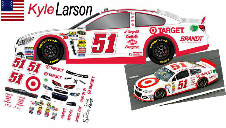 CD_1745 #51 Kyle Larson   2013 Target Chevy   1:64 scale DECALS