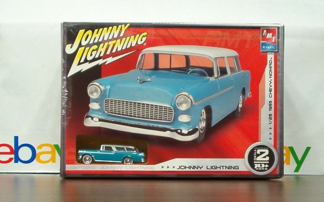 AMT/Ertl 1955 Chevy Nomad Wagon with Johnny Lightning 1:64 scale Die-Cast Car