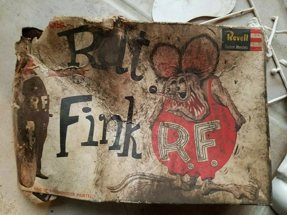 NIB 1963 REVELL Ed BIG DADDY Roth Plastic RAT FINK MODEL KIT RARE VINTAGE
