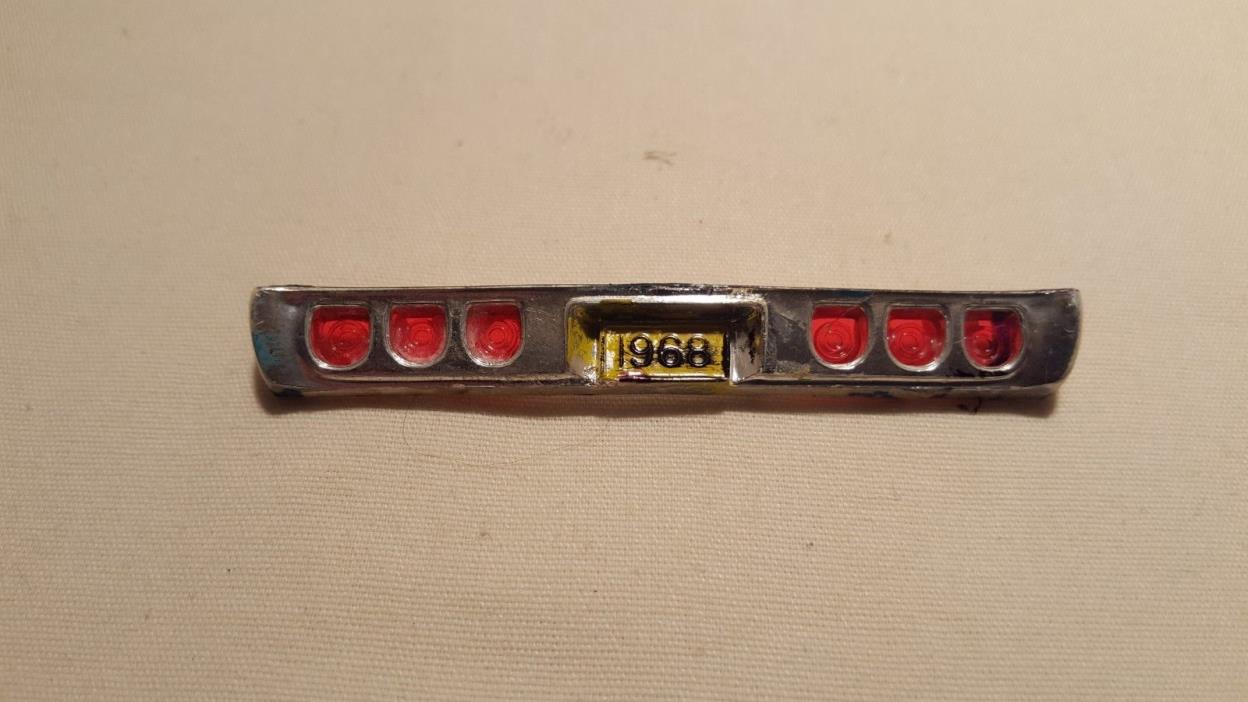 MPC 1:25 1968 Chevy Impala Used Rear Bumper