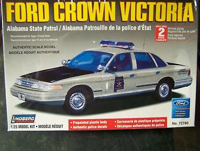 Lindberg 1/25  Alabama State Police Ford Crown Victoria
