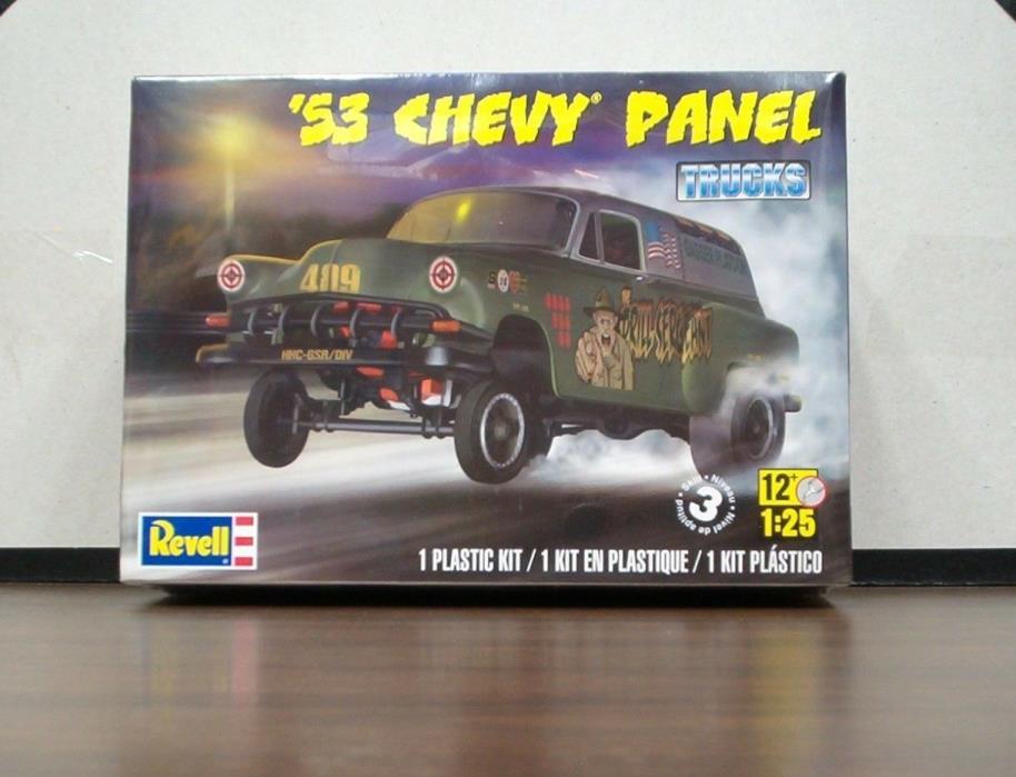Chevy '53 Panel Truck 1:25 scale Revell Kit Hobby Time Model Shop