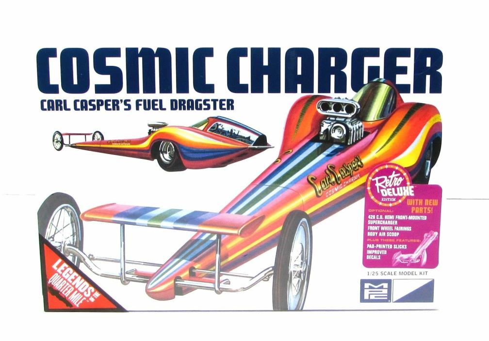 MPC Cosmic Charger Carl Casper's Fuel Dragster Retro Deluxe Edition  NEW  1:25