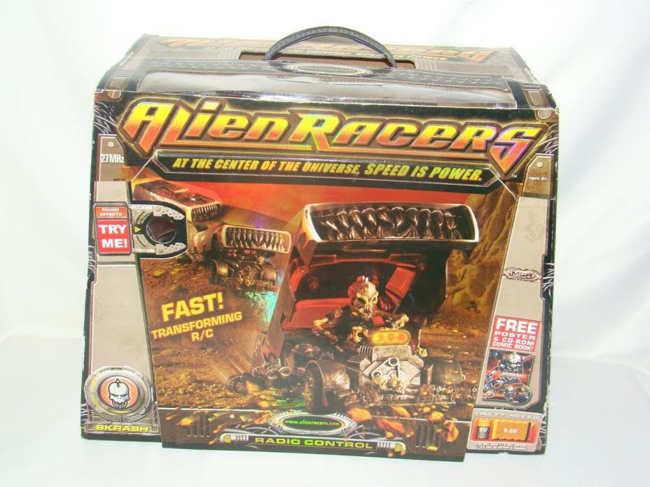 L1 Alien Racers Skrash R/C Radio Control 27mhz Car- New, sealed- MGA