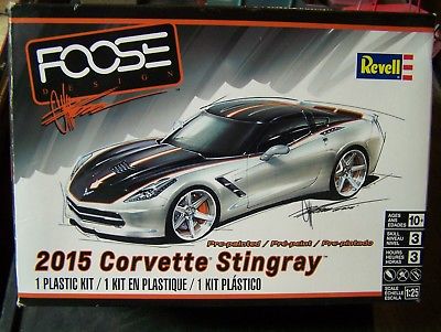 Revell 1/25 Foose Design  2015 Chevy Corvette Stingray