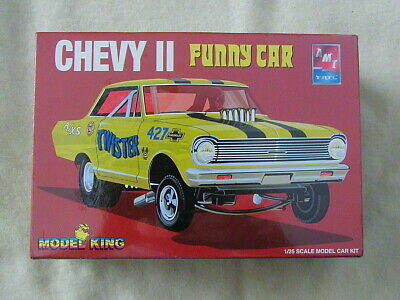 FACTORY SEALED Chevy II Super Boss Funny Car AMT/Ertl for Model King #21589P