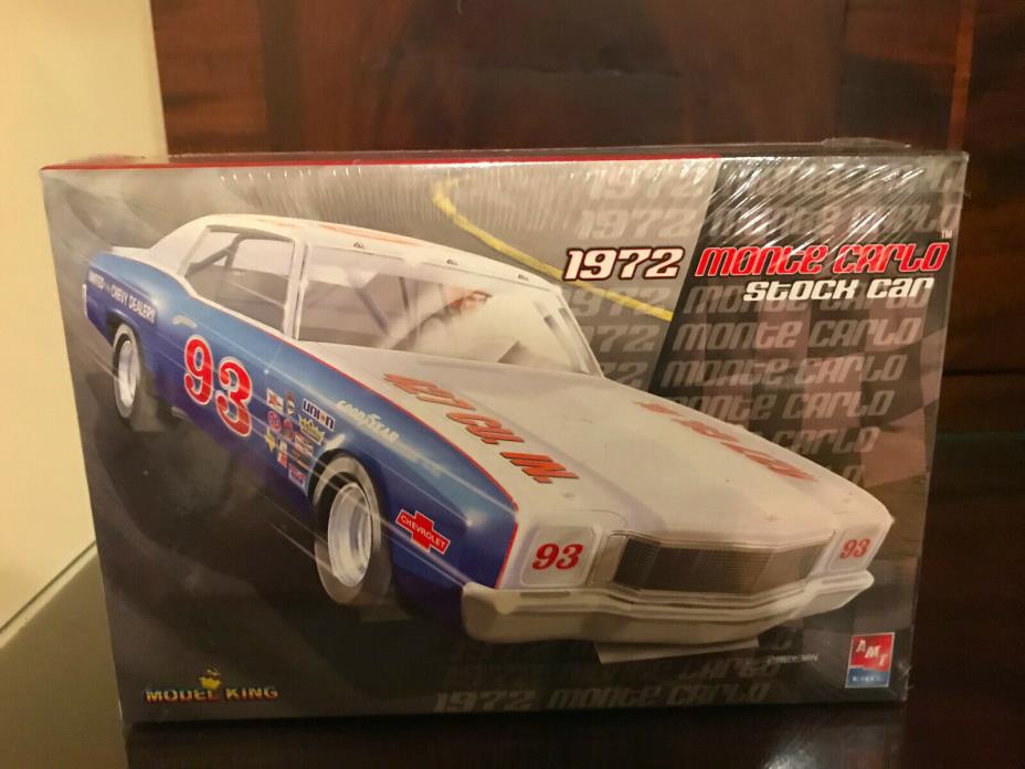 FACTORY-SEALED 1972 Monte Carlo Stock Car by AMT ERTL for Model King #21876P