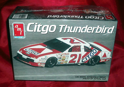 Dale Jarrett #21 Citgo Thunderbird NASCAR Plastic Model Kit - AMT ERTL