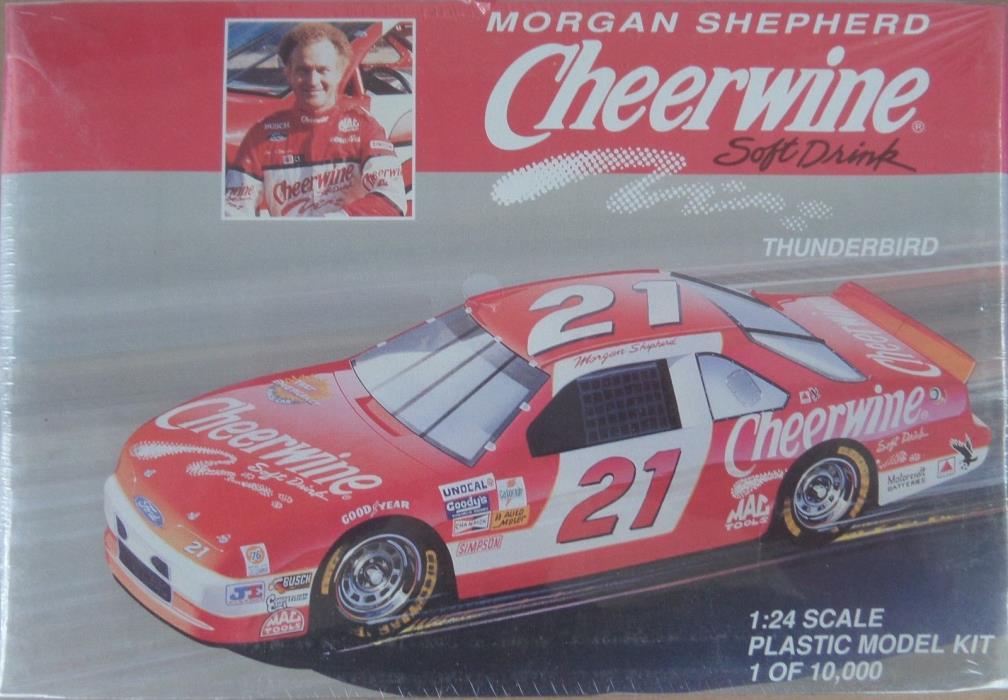 Monogram Morgan Shepherd Cheerwine Ford Thunderbird, 1/24, NOS (1994) FS Box