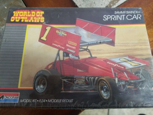 MONOGRAM OUTLAWS 1/24 WOO SPRINT CAR Model Car Mountain FS SAMMY SWINDELL