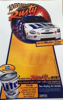 Beer Decal/Sticker -The adventures of Rusty