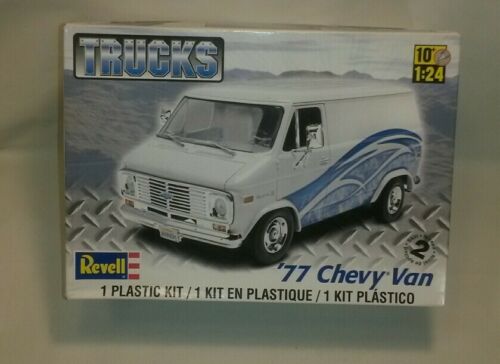 ? NEW Revell Monogram ‘77 Chevy Van 1/24 Scale #85-7221 FREE SHIPPING