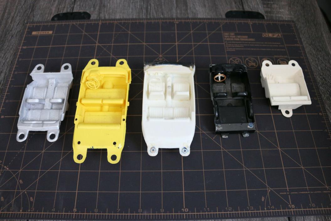 Vintage  Model Interior Tub LOT for Restoration or Parts