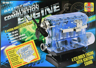 Haynes 4 Cylinder Internal Combustion Engine Working Model Assembly Kit HM11