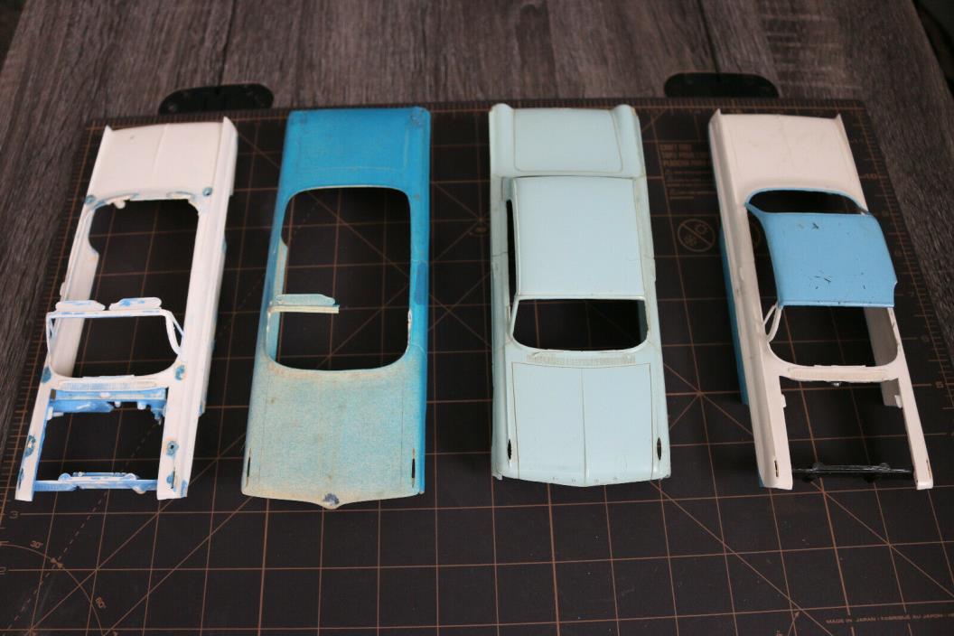 Vintage AMT Model Body LOT for Restoration or Parts -  Pontiac - Ford