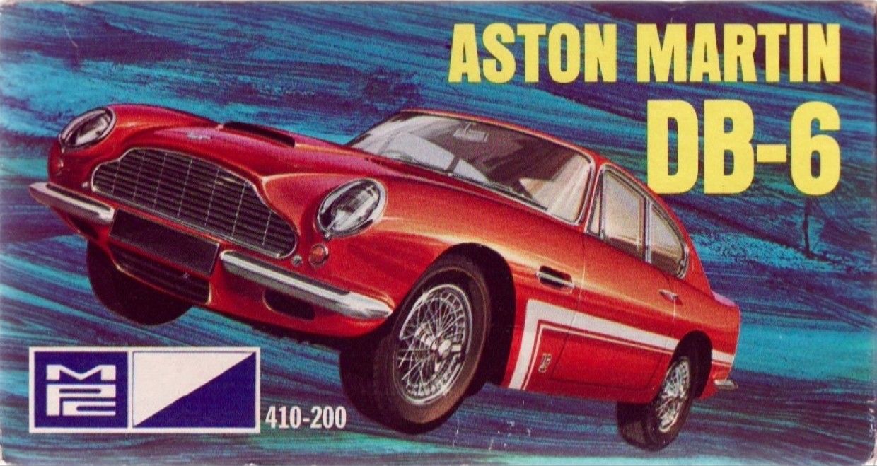 MPC #410 1/25 Aston Martin DB-6 Vintage Model Kit Sealed