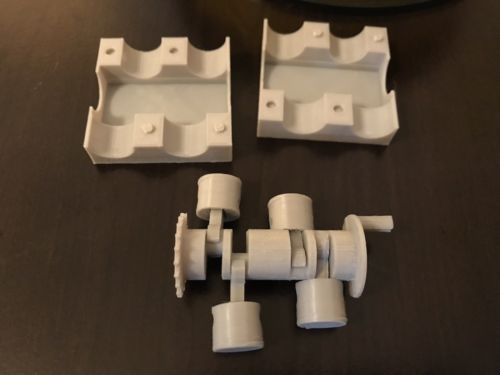 3D Printed Boxer Engine