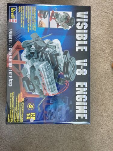 1/4 Scale REVELL VISIBLE V-8 ENGINE 85-8883 - 2013 MINT IN BOX SEALED