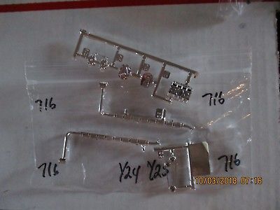 Chrome motor parts  for your Diorama 1/24/25 scale  Package #716