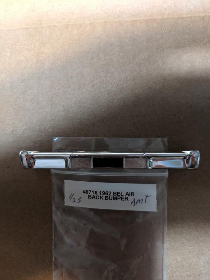 AMT 62 IMPALA REAR BUMPER. NEW 1/25 SCALE