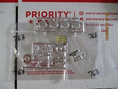 Chrome motor parts Plus other parts for your Diorama 1/24/25 scale  Package #763