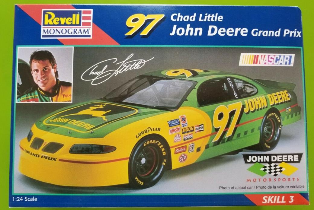 Revell Monogram #97 Chad Little John Deere Grand Prix Model Kit 1:24 NASCAR