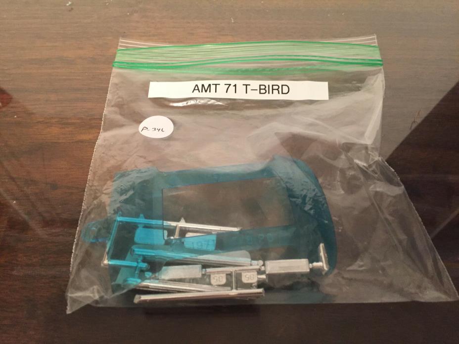 AMT Ford 1971 T-Bird Model Car Parts ONLY P-346