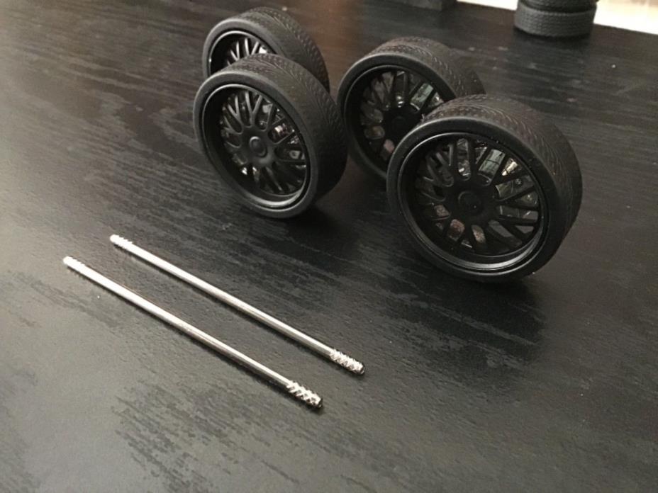 1/24 1/25 custom 24’s American Racing Replica Wheel & tires - for plastic kits