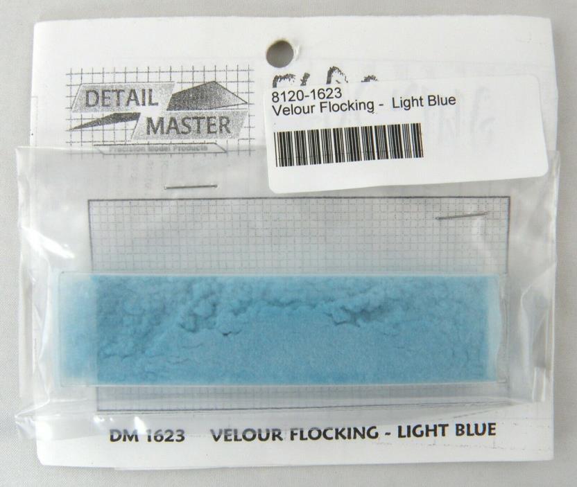 Light Blue Velour Flocking for Models - Detail Master DM-1623