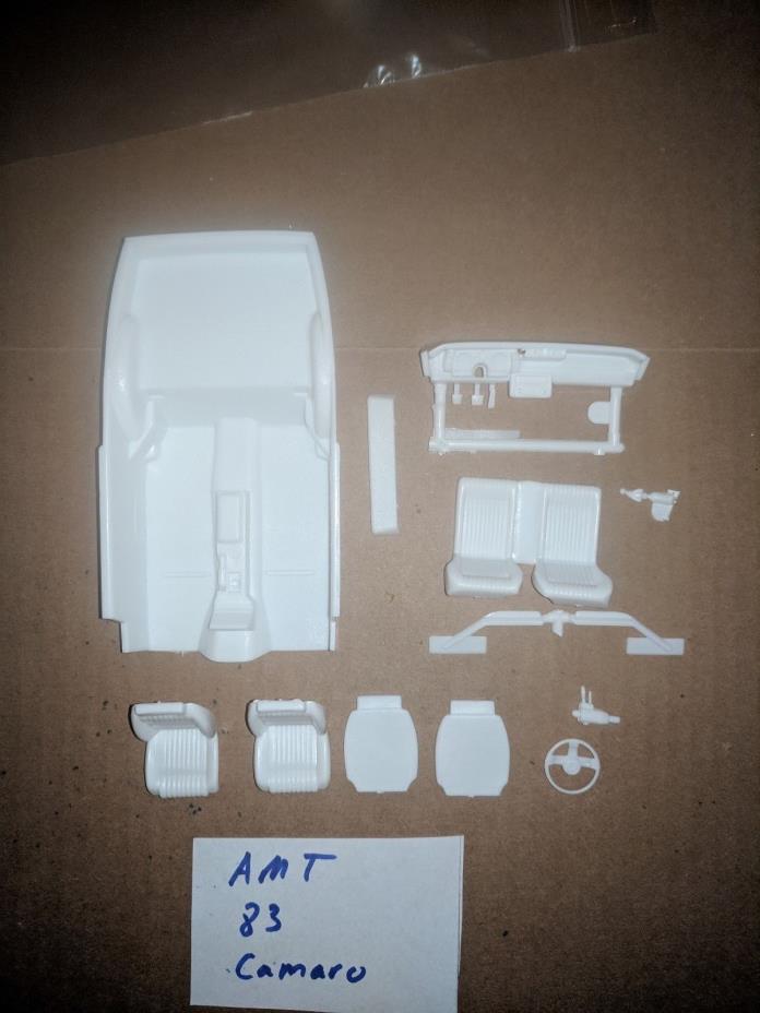 AMT 83 CAMARO INTERIOR UNBUILT!!!!