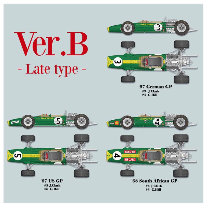 1/12 Model Factory Hiro LOTUS Type49 Ver.B  free shipping in the USA!!!