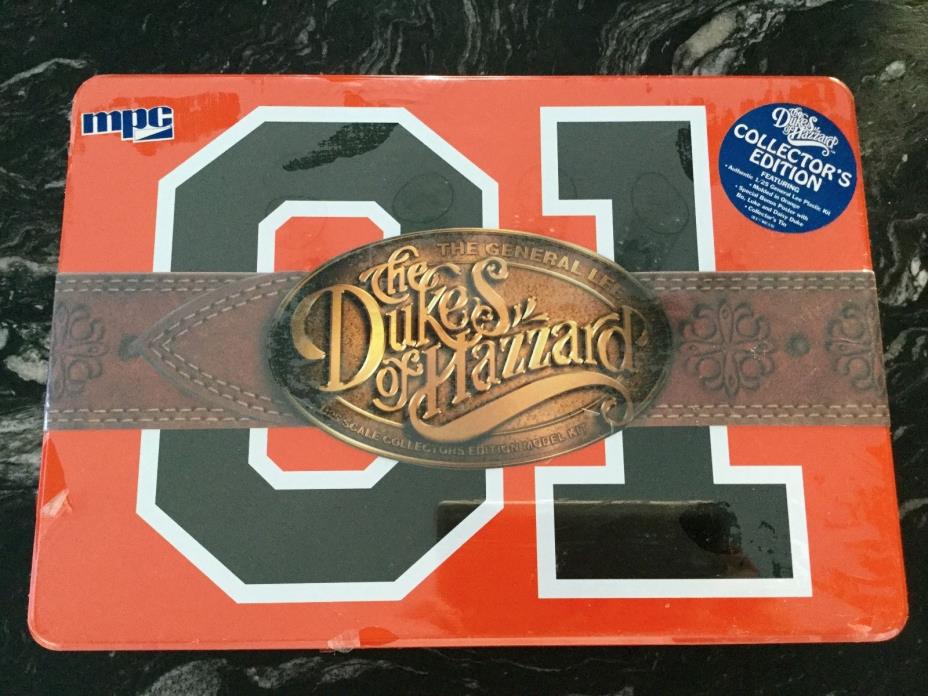 MPC 1/25 1969 DODGE CHARGER GENERAL LEE DUKES OF HAZZARD COLLECTOR TIN # 766 FS