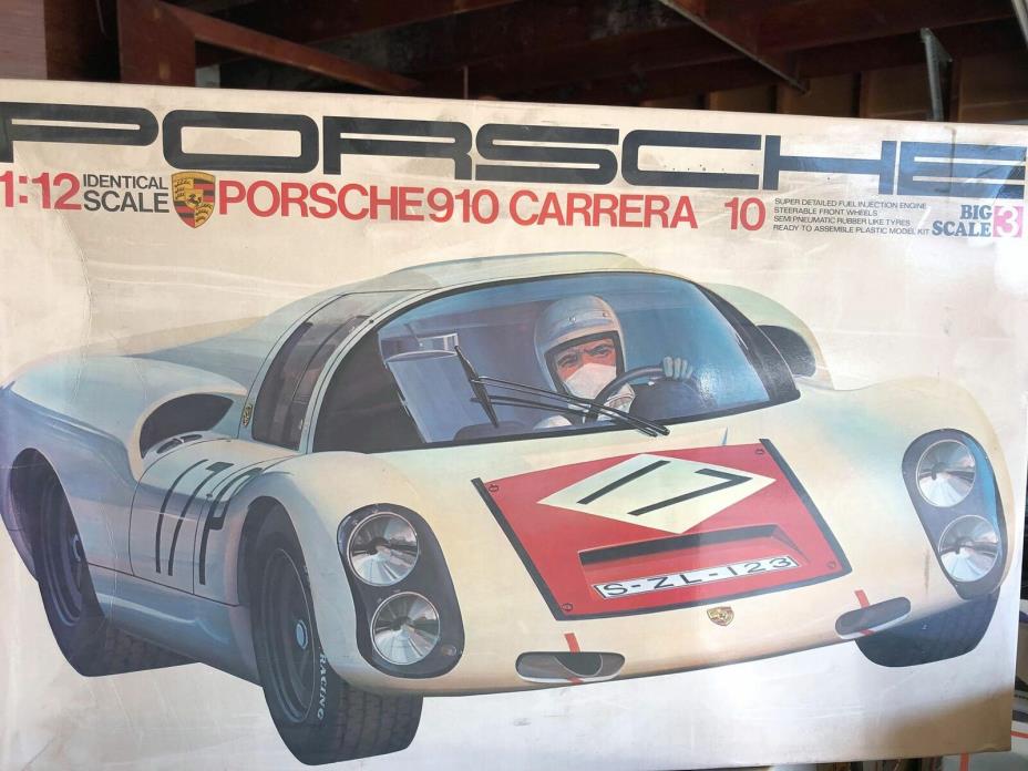 Tamiya 1/12 Porsche 910 Carrera 10
