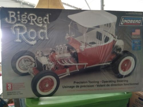 Lindberg Big Red Rod 1/8 Scale 73044 Model Kit – NEW Sealed