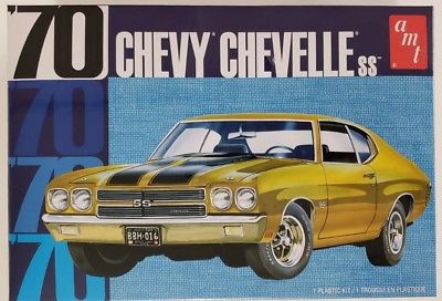 AMT1143 - '70 Chevy Chevelle SS 1/25 Scale Plastic Model Car Kit