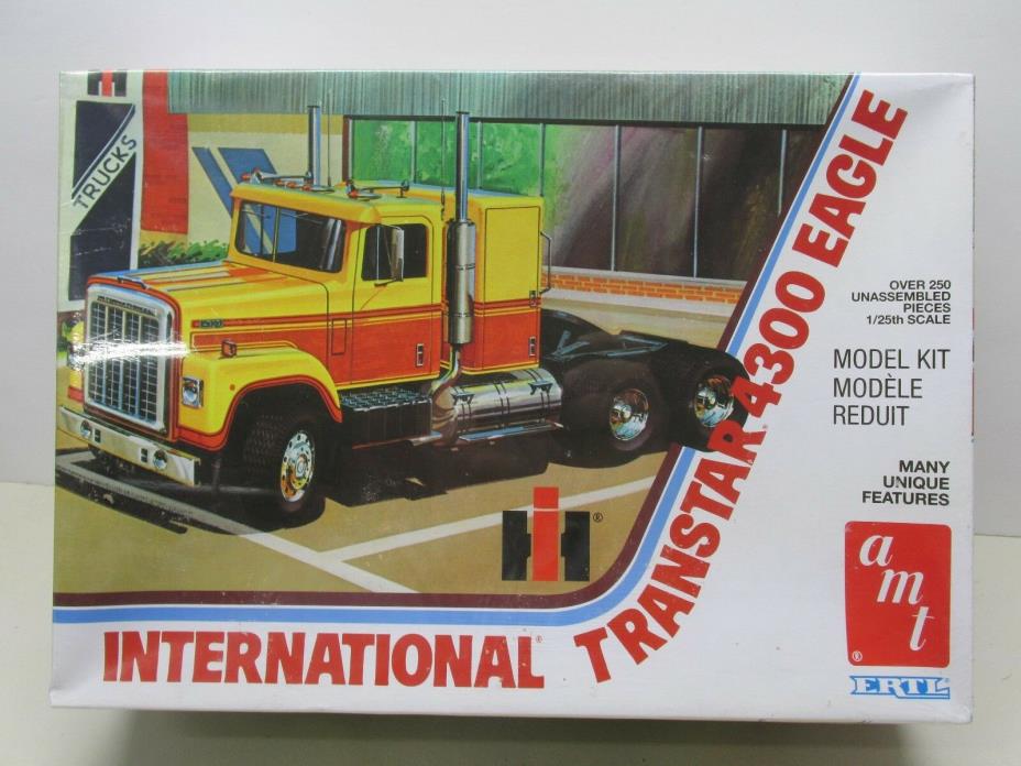 AMT~INTERNATIONAL TRANSTAR 4300 EAGLE -KIT~ LOT A ~1/25 SCALE