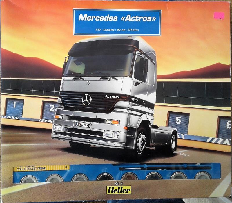 Heller Mercedes Actros, 1/24, NOS in Factory Sealed Box