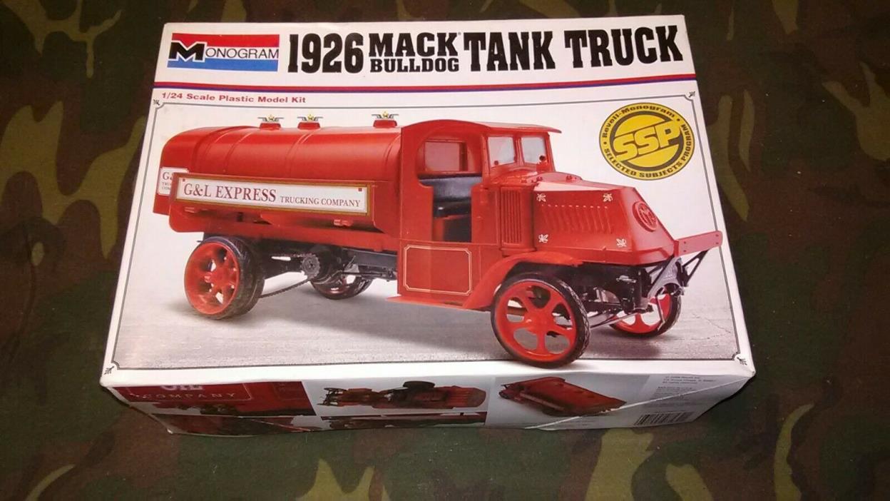 1926 Mack bulldog Tank Truck monogram