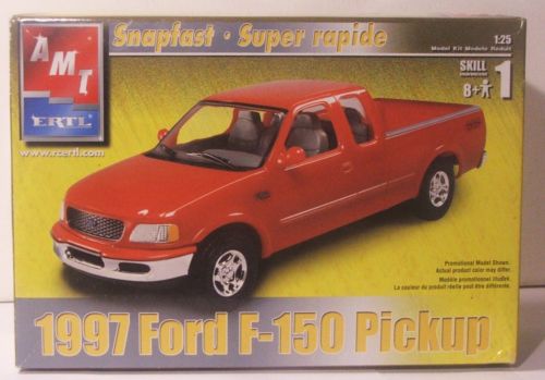 AMT ERTL 1997 Ford F-150 Pickup Snapfast New in Open Box Sealed Parts Bags