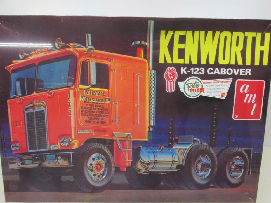 AMT~KENWORTH~ K123 CABOVER-RETRO DELUXE-KIT~ LOT B ~1/25 SCALE