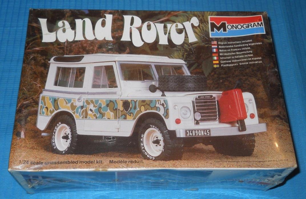 Monogram Land Rover-1/24 Scale Kit #2279-1981-FS Box-Model Car Swap Meet