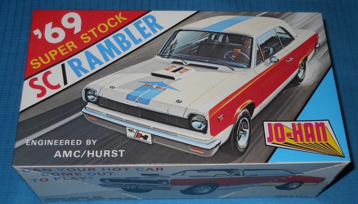 Johan Super Stock S/C RAMBLER-AMC/Hurst 1/25 Scale-NEW-Model Car Swap Meet