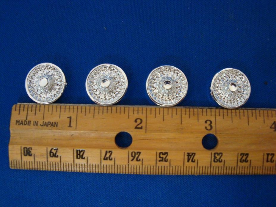 Resin 1/25 scale wire wheel covers Chevy Olds Pontiac Cadillac etc Missing Link