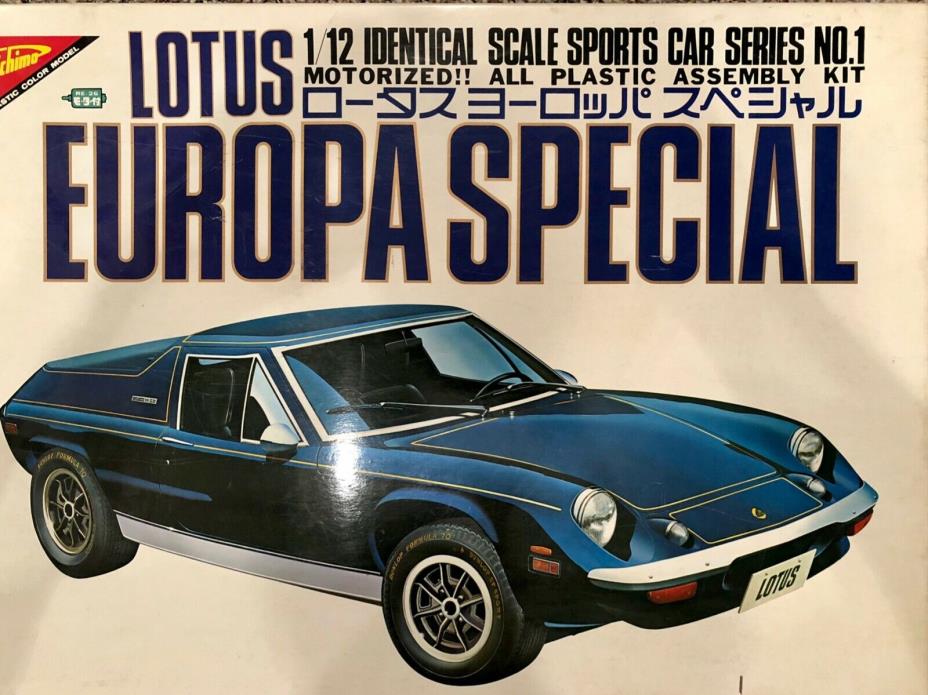 Nichimo Lotus Europa Special 1/12 scale model kit, used