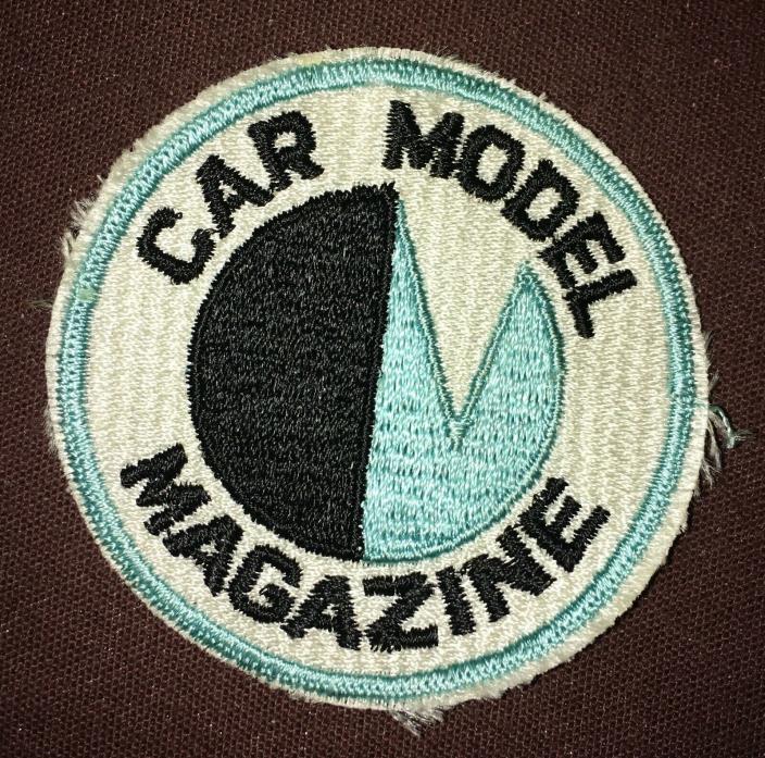 Vintage Car Model Magazine Patch