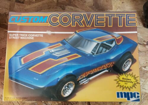 Custom Corvette 1/25 scale MPC kit # 6359