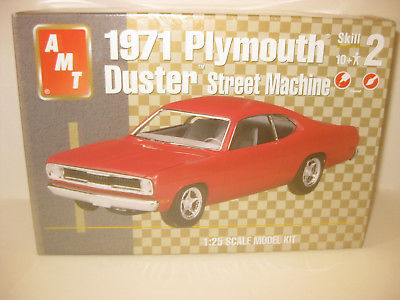 AMT 1971 PLYMOUTH DUSTER STREET MACHINE 2DR HARDTOP FACTORY/SEALED1/25 scale
