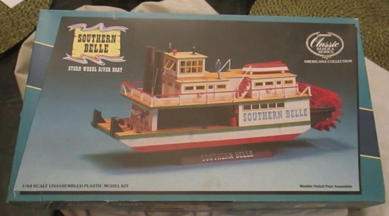 New Lindberg 1/64 scale kit 713 Southern Belle Stern Wheel River Boat