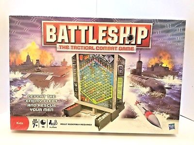 BATTLESHIP THE TACTICAL COMBAT GAME HASBRO FACTORY SEALED