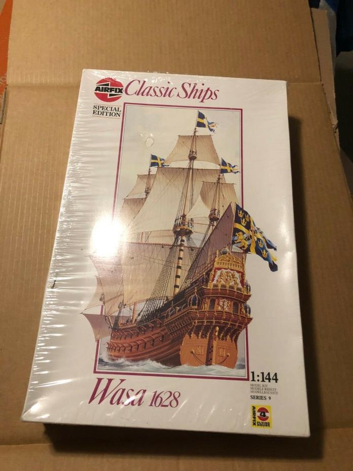 Vintage Airfix 1:144 Scale Wasa 1628 Model Ship Kit - As is